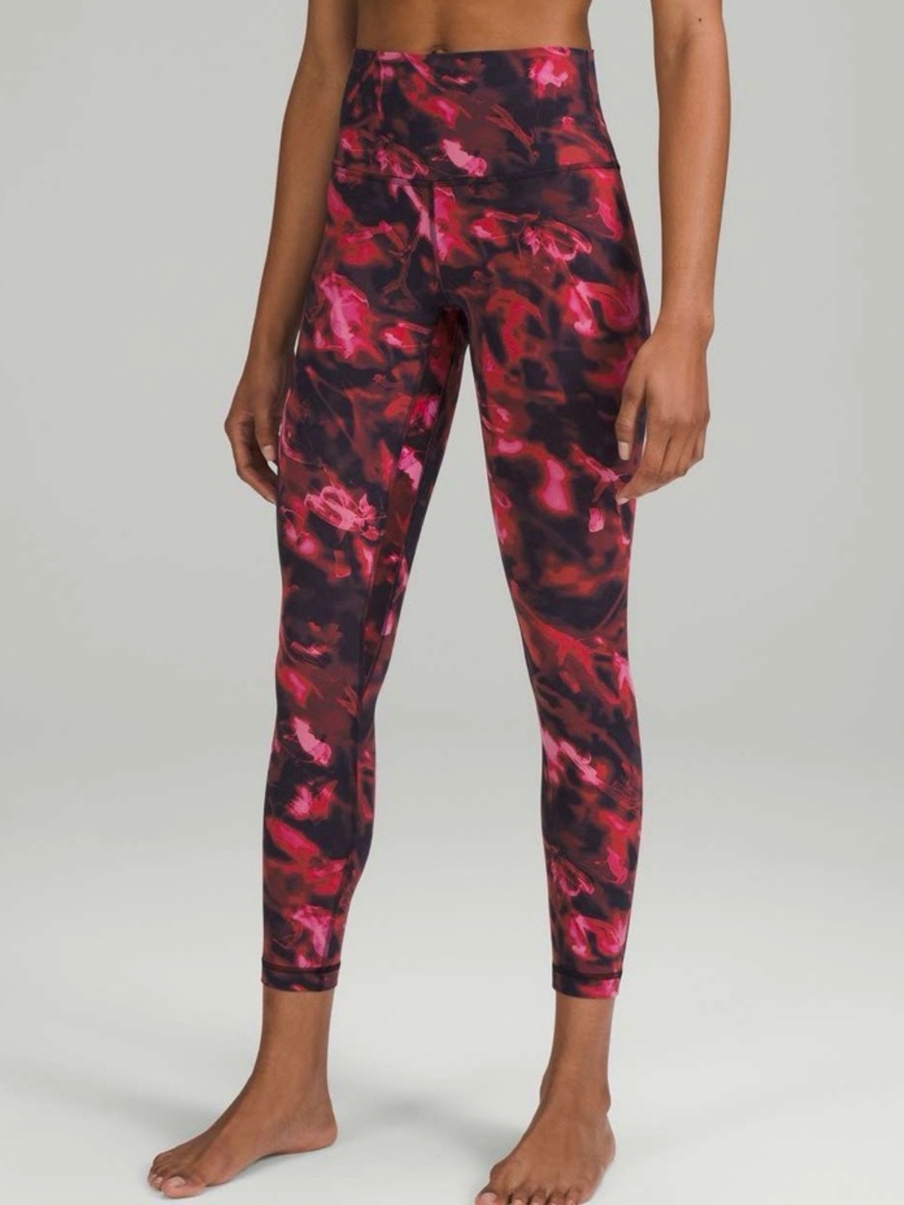 Lululemon Align™ High-Rise Pant 25” in Pink Blossom Multi Size 8